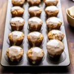 Mini Chai Muffins with Vanilla Bean Glaze