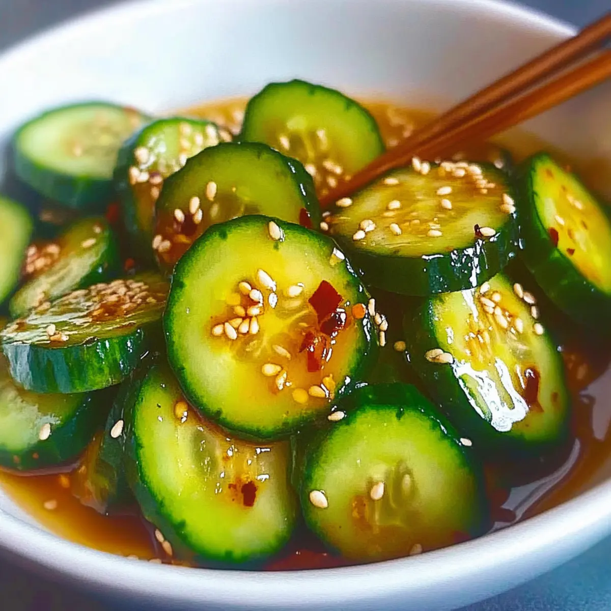 Crunchy Asian Cucumber Salad for a Refreshing Taste Surprise