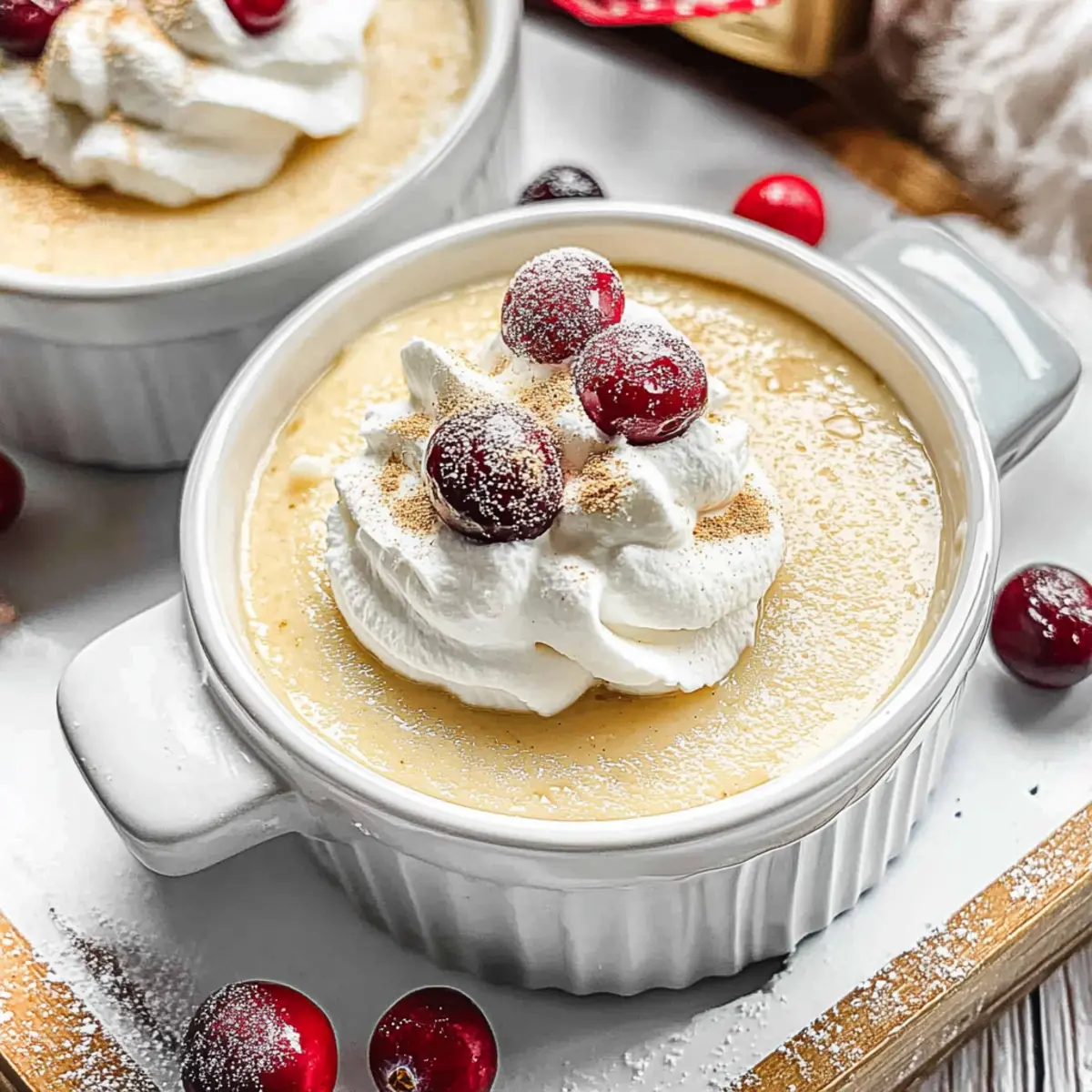 Decadent Eggnog Pudding to Celebrate the Season