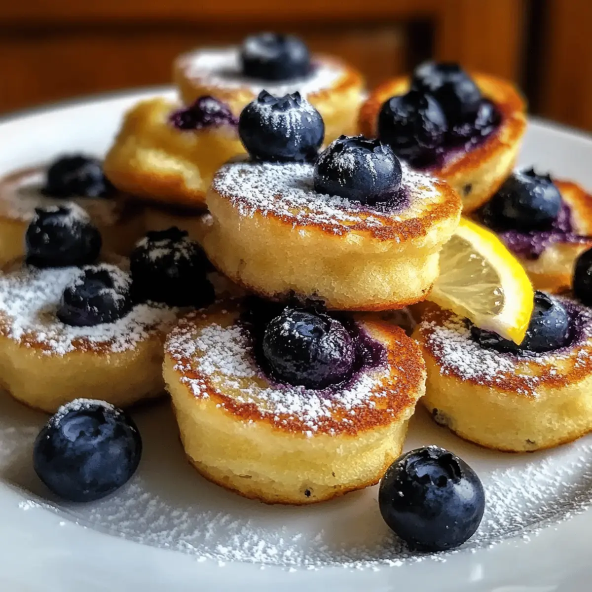 Delicious Blueberry Lemon Pancake Bites for a Bright Morning!