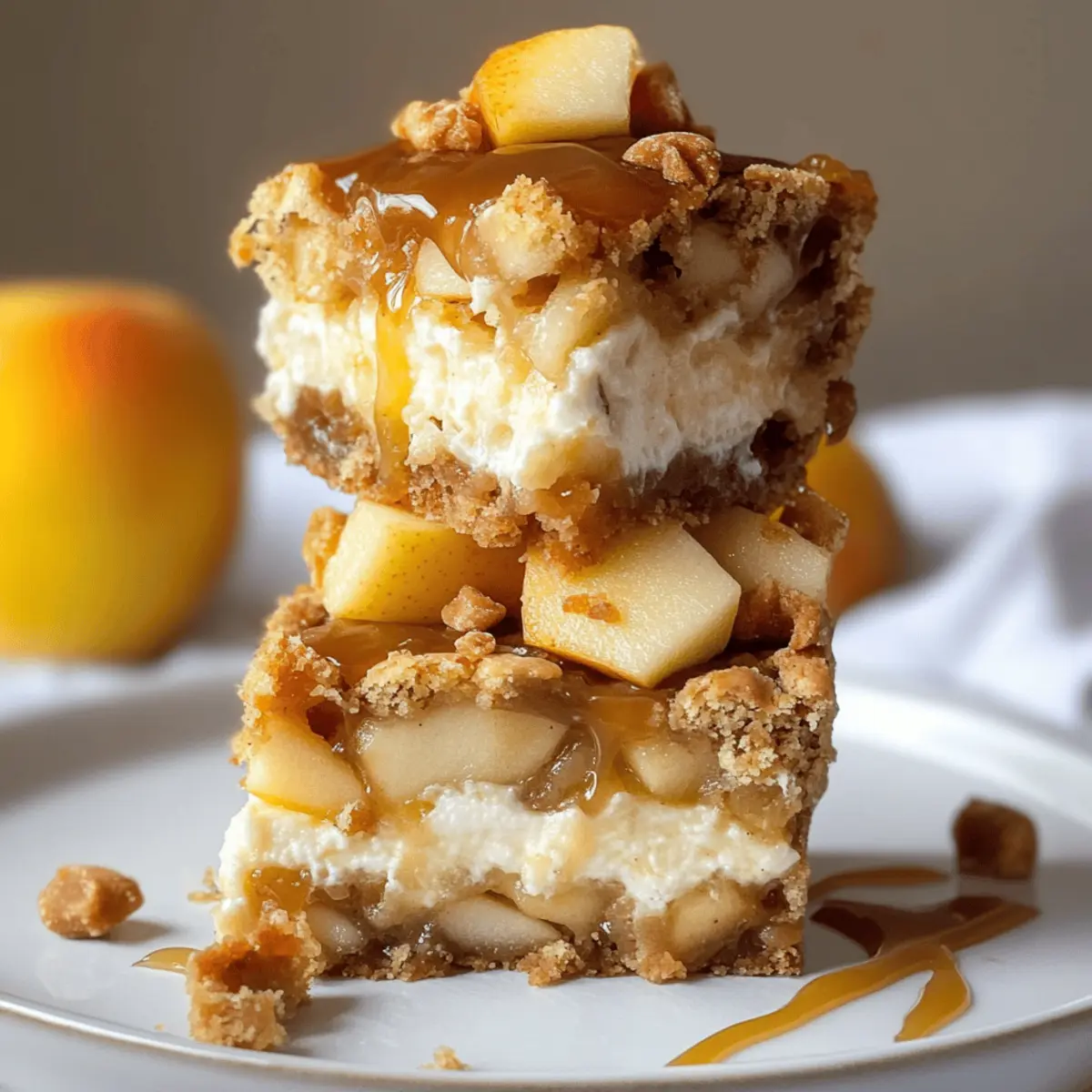 Caramel Apple Blondie Bliss: Fall's Sweetest Dessert Treat