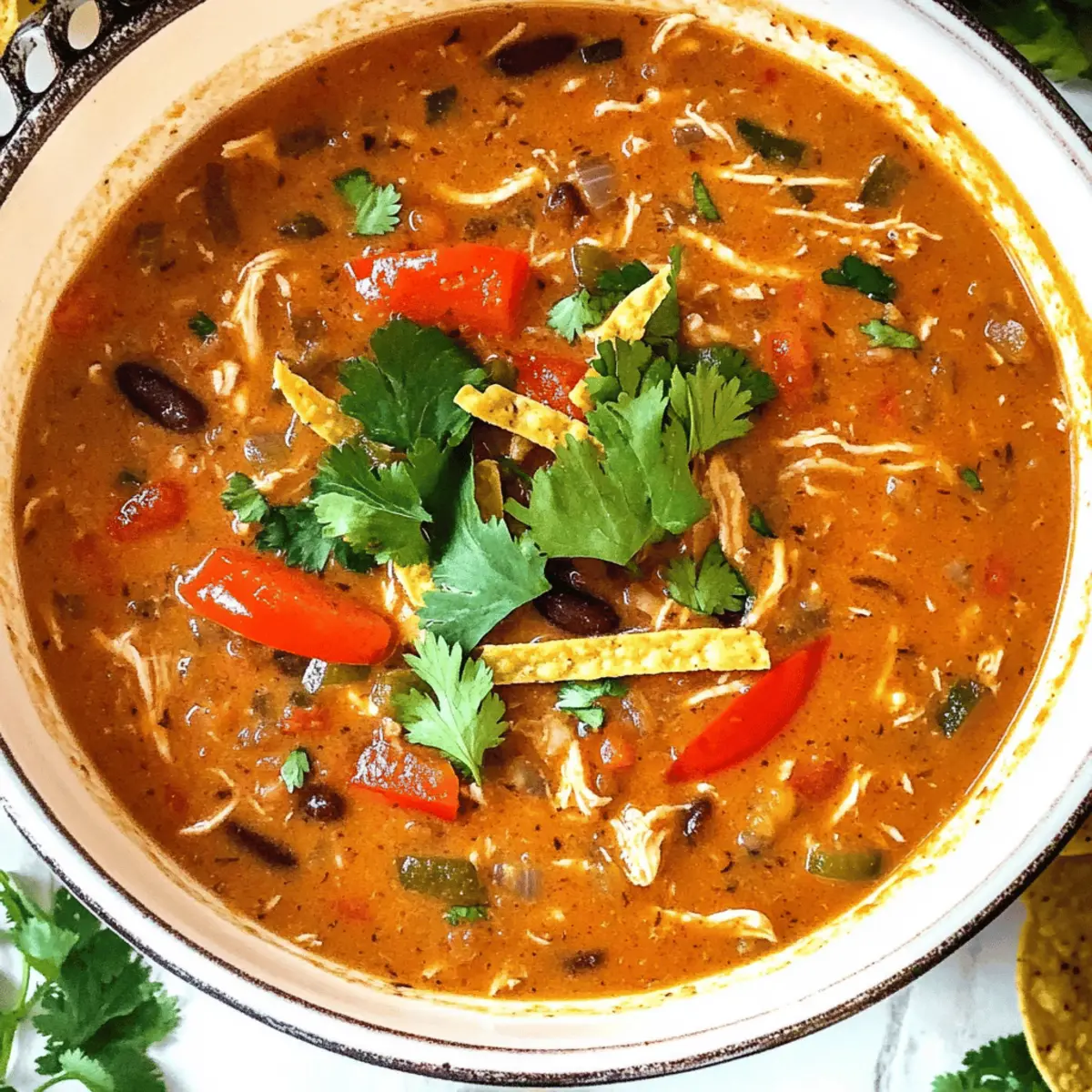 Hearty Chicken Fajita Soup to Warm Your Soul