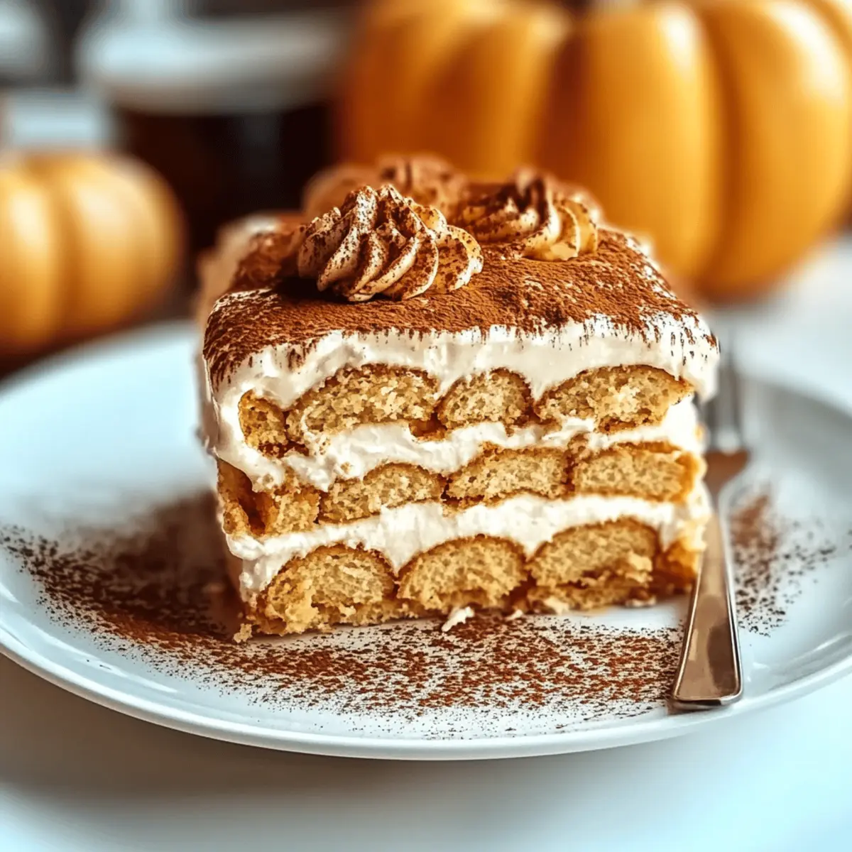 Creamy Pumpkin Tiramisu: A Cozy No-Bake Delight