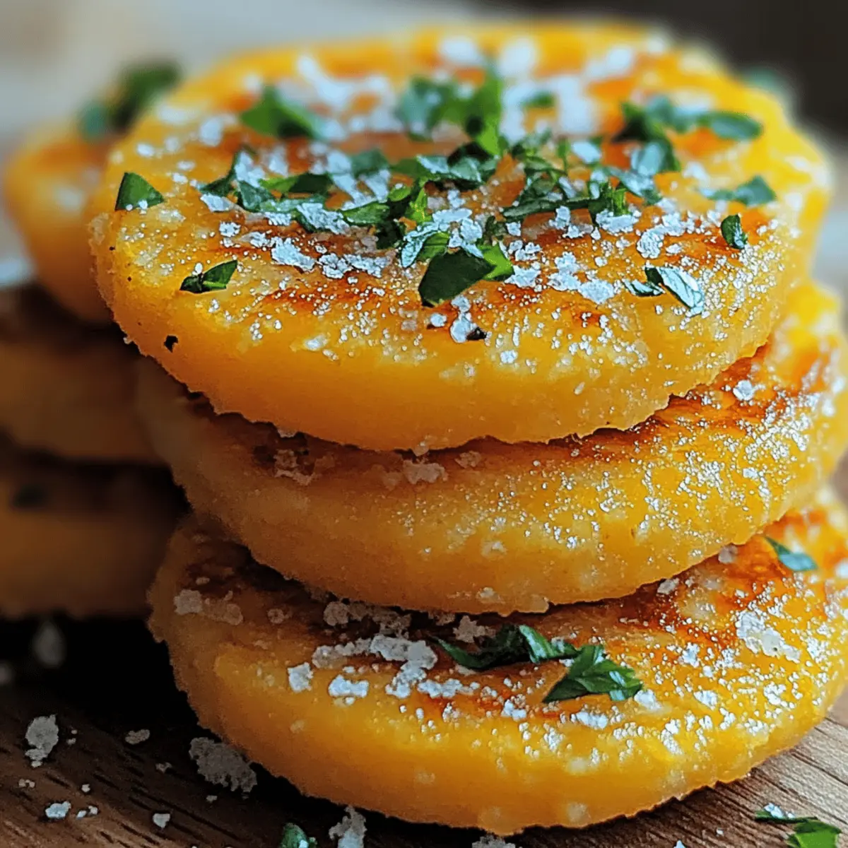 Crispy Parmesan Polenta Rounds That Will Wow Your Taste Buds