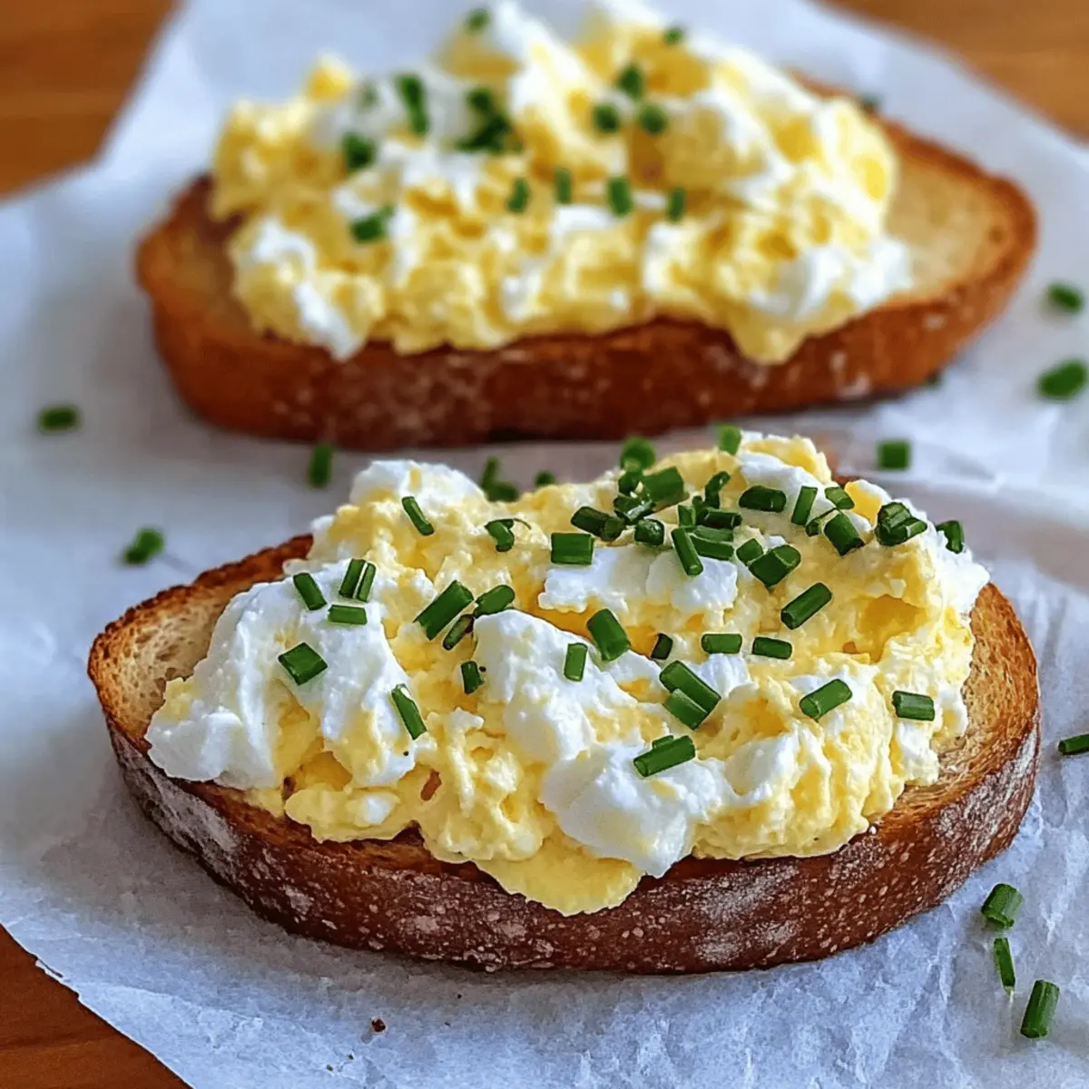 Egg and Ricotta Toast: A Creamy Delight for Busy Mornings