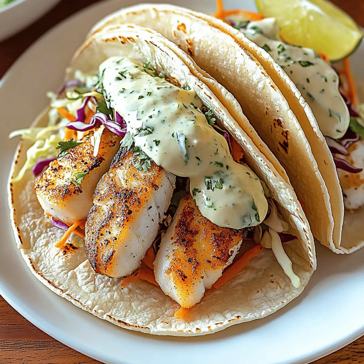 Savor Delicious Fish Tacos with Lime Crema in 30 Minutes