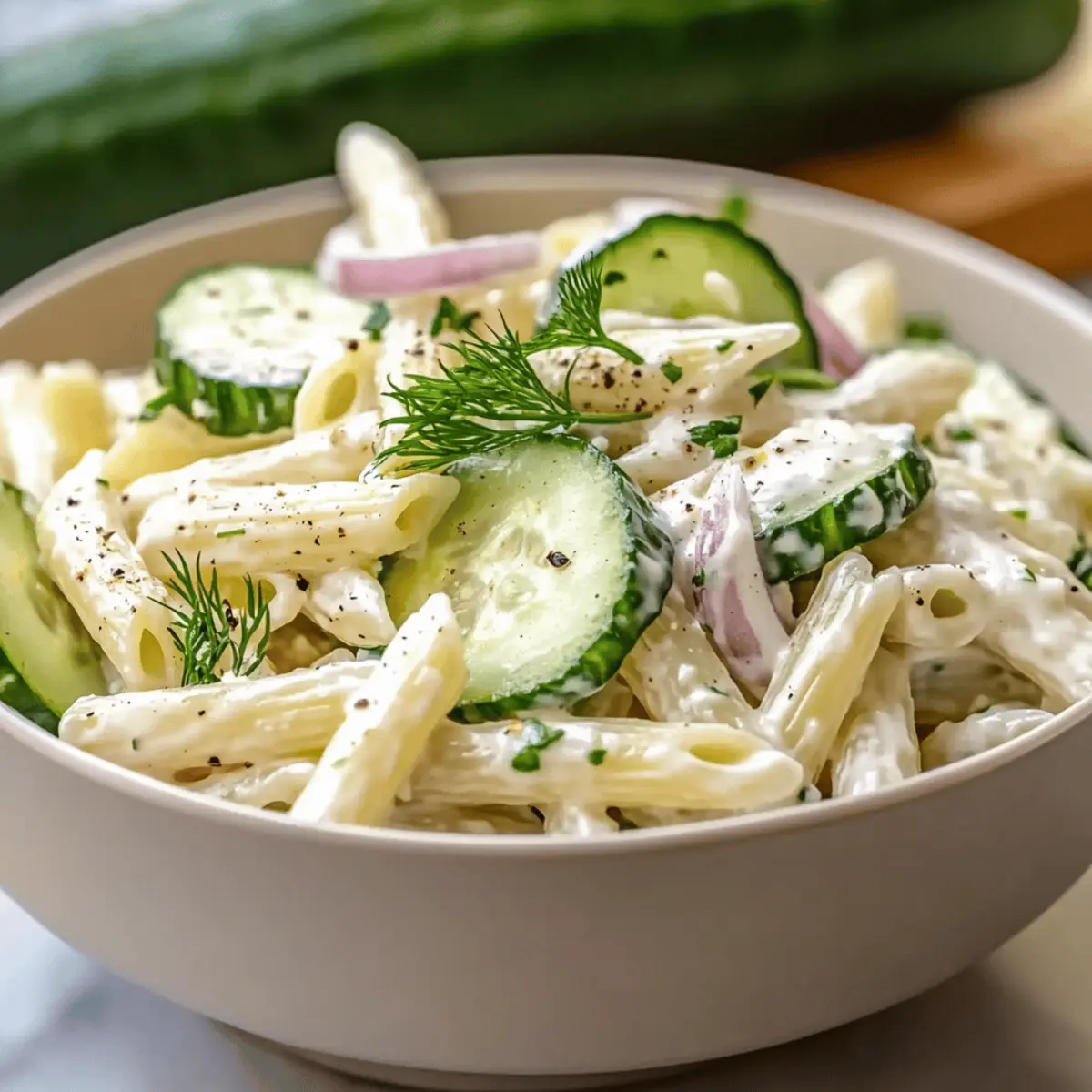 Healthy Cucumber Pasta Salad: Your Go-To Summer Refreshment