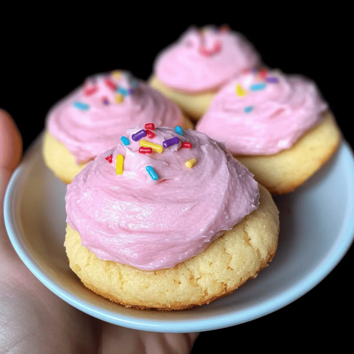 Keto Copycat Lofthouse Cookies That Melt in Your Mouth