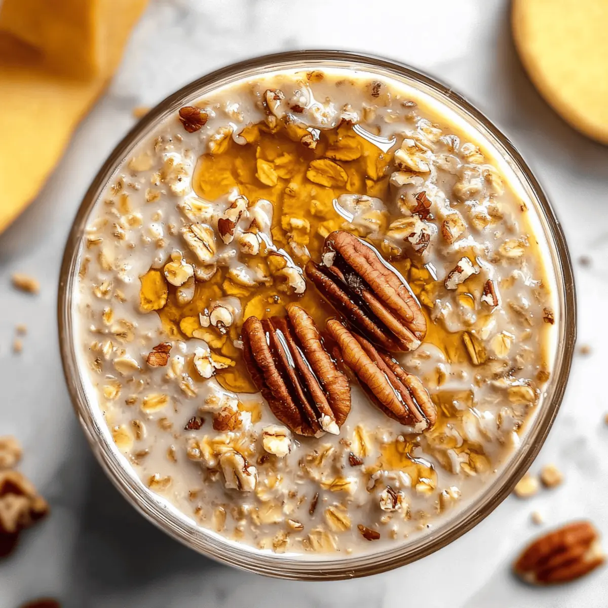 Maple Brown Sugar Overnight Oats