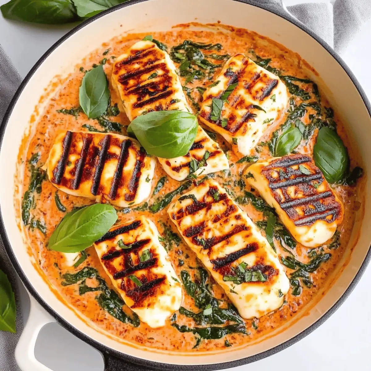 Irresistible Marry Me Halloumi in Creamy Tomato Sauce