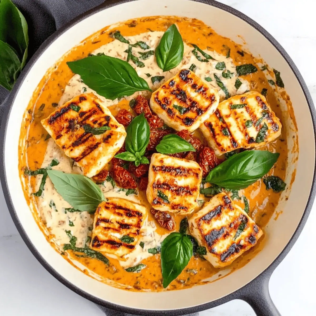 Creamy Marry Me Halloumi: A Vegetarian Love Affair