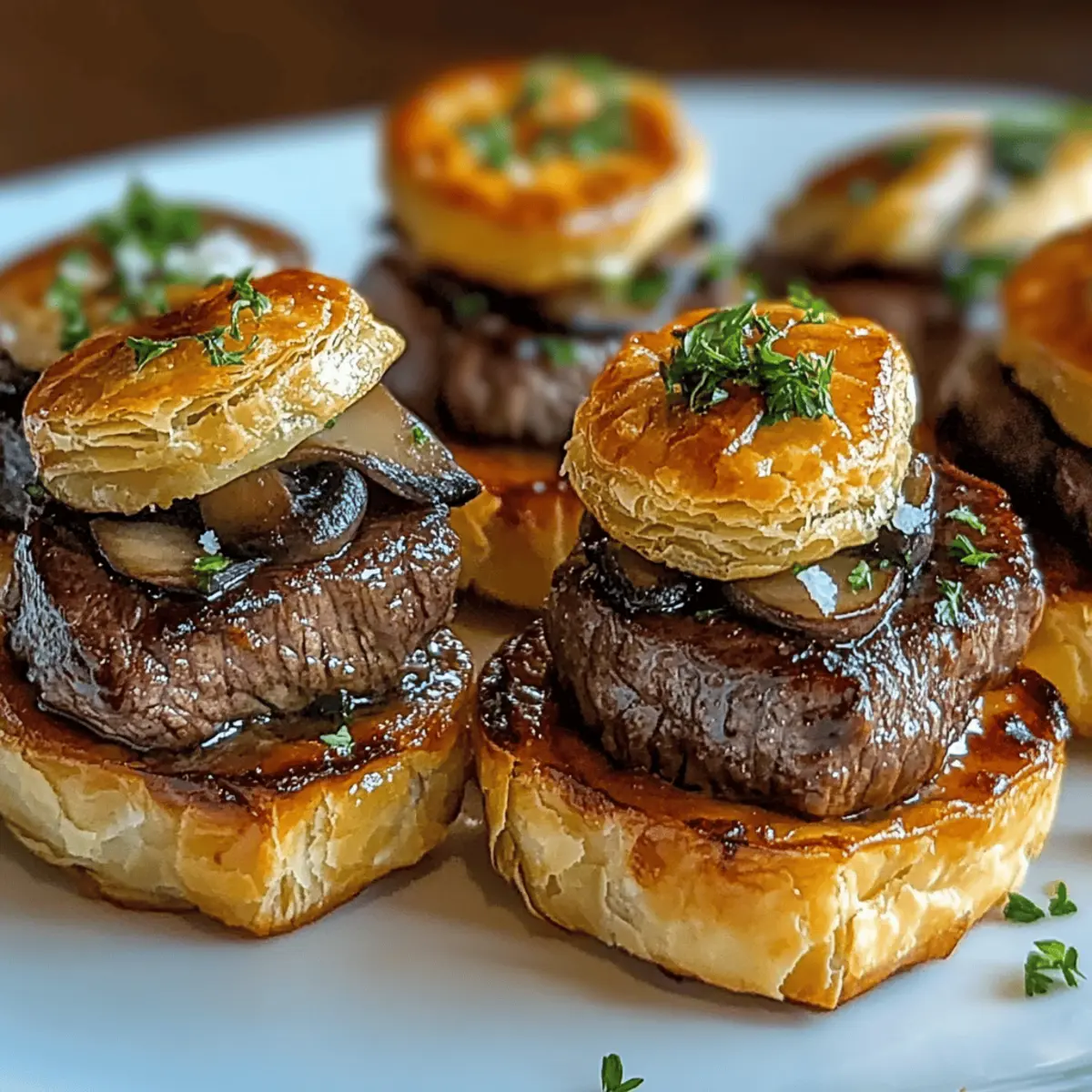 Mini Beef Wellington Bites for Effortless Gourmet Snacking