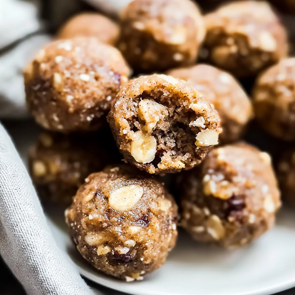 Delicious No Bake Banana Bread Bites Made in Minutes