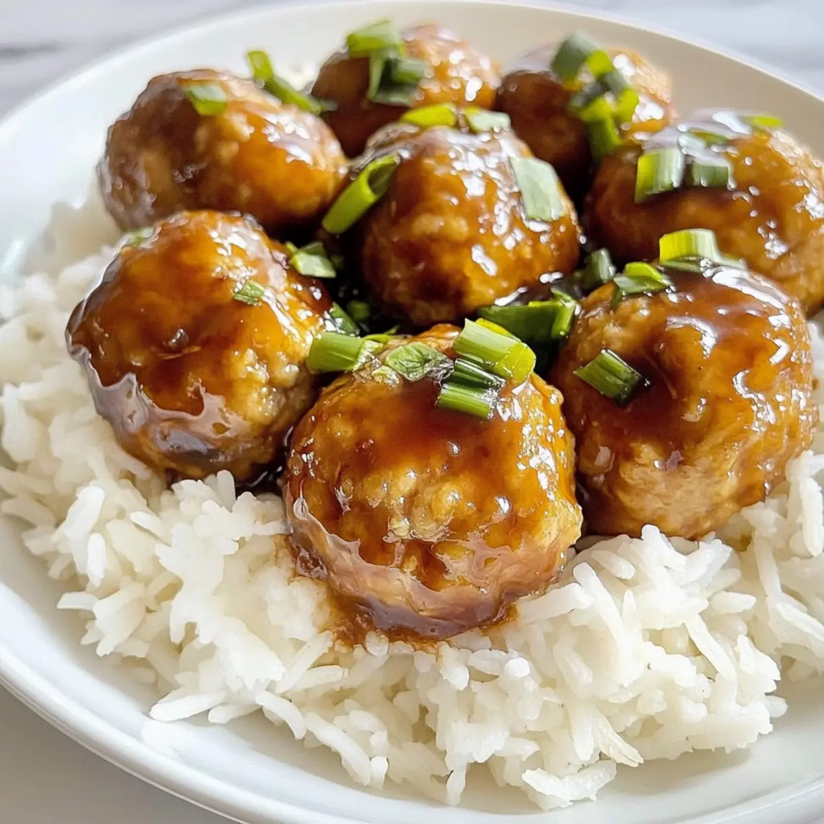 Pineapple Teriyaki Chicken Meatballs for a Quick Family Dinner