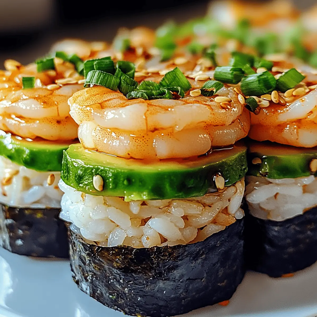 Spicy Shrimp Sushi Stacks for a Flavorful Home Feast