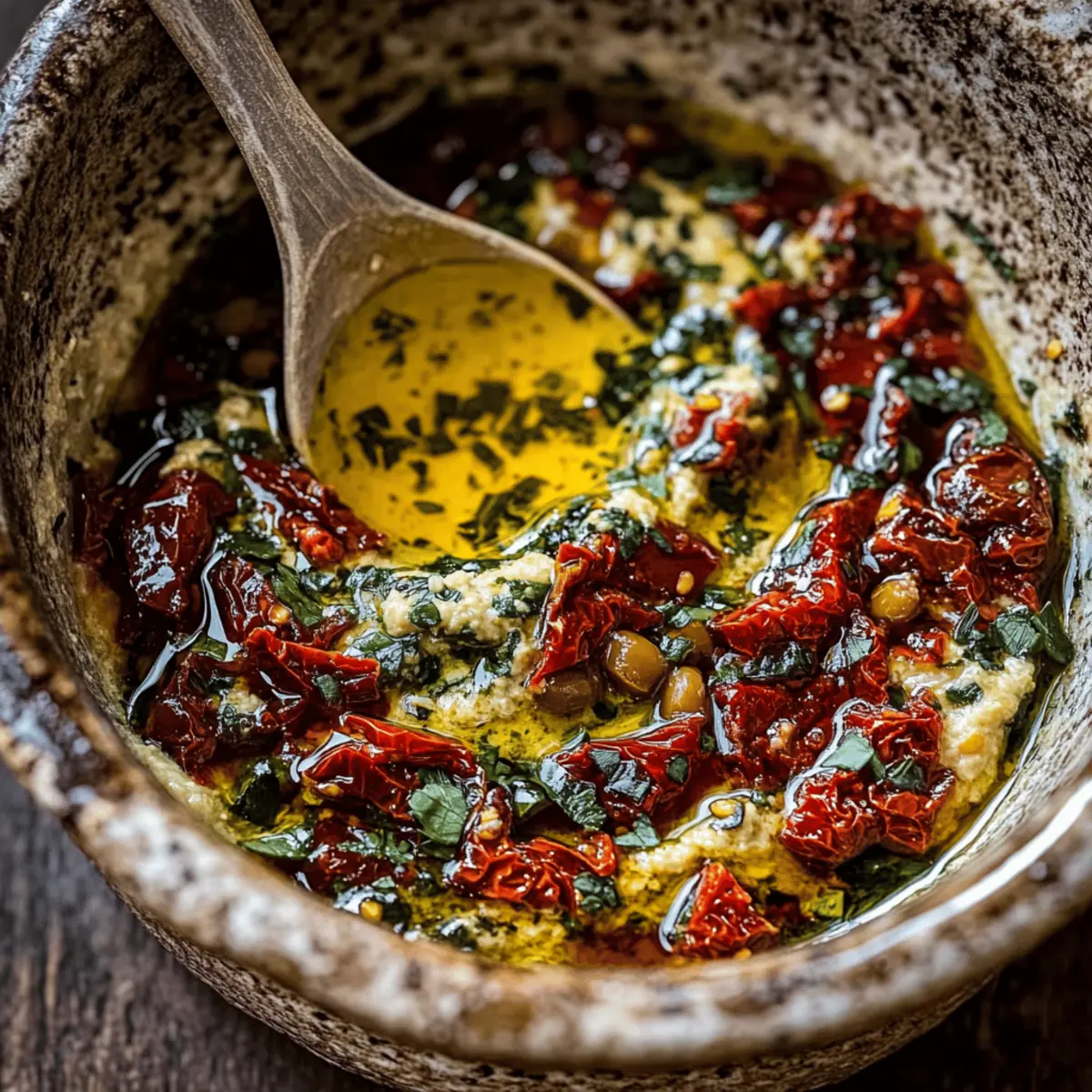 Savory Tomato Olive Oil Bread Dip for Effortless Snacking