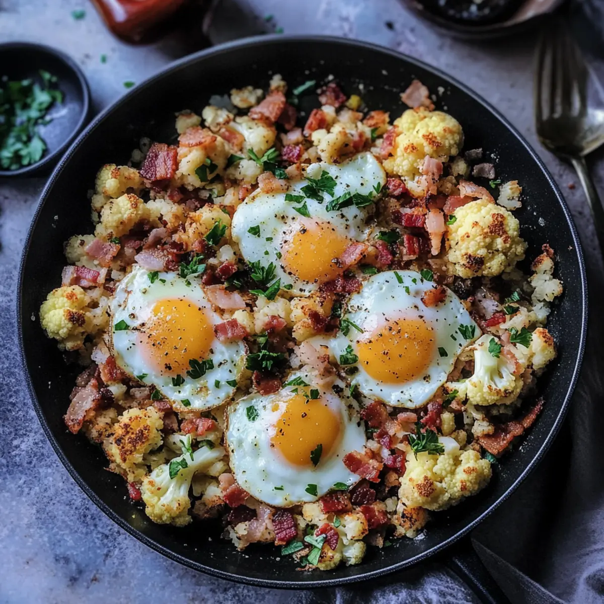 Turkish Cauliflower Breakfast Hash: A Flavor-Packed Start