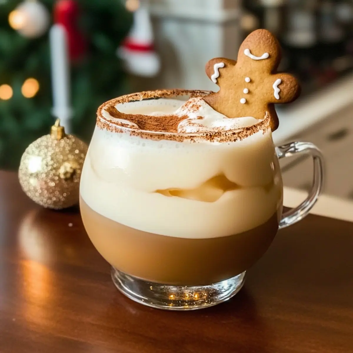 Gingerbread White Russian: Sip Holiday Cheer in Every Drop