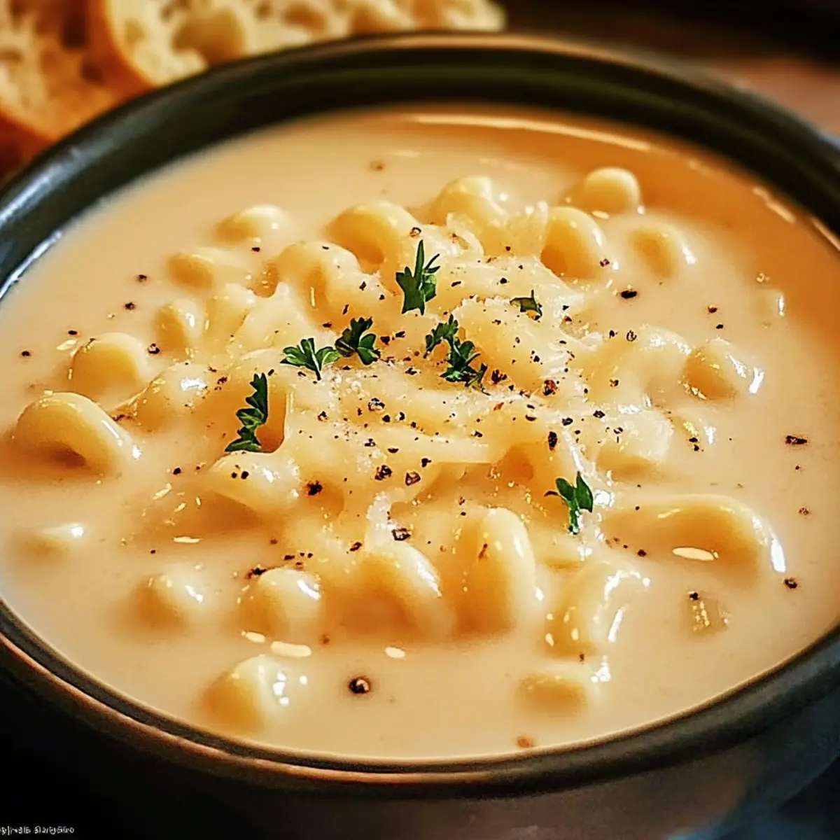 Creamy and Comforting Mac and Cheese Soup for Cozy Nights