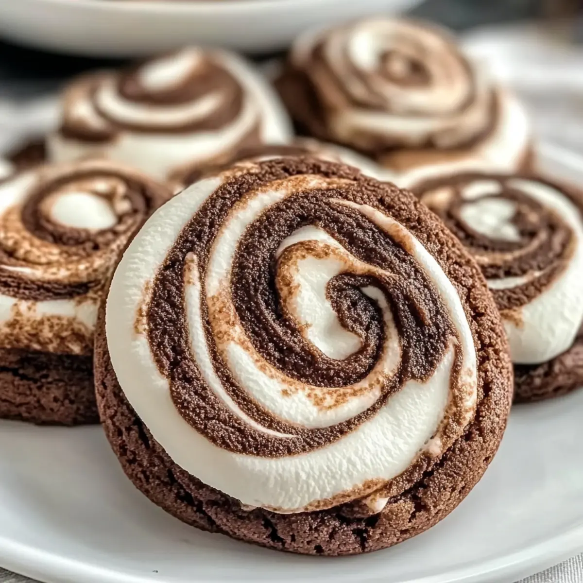 Chocolate Marshmallow Swirl Cookies: Pure Gooey Bliss