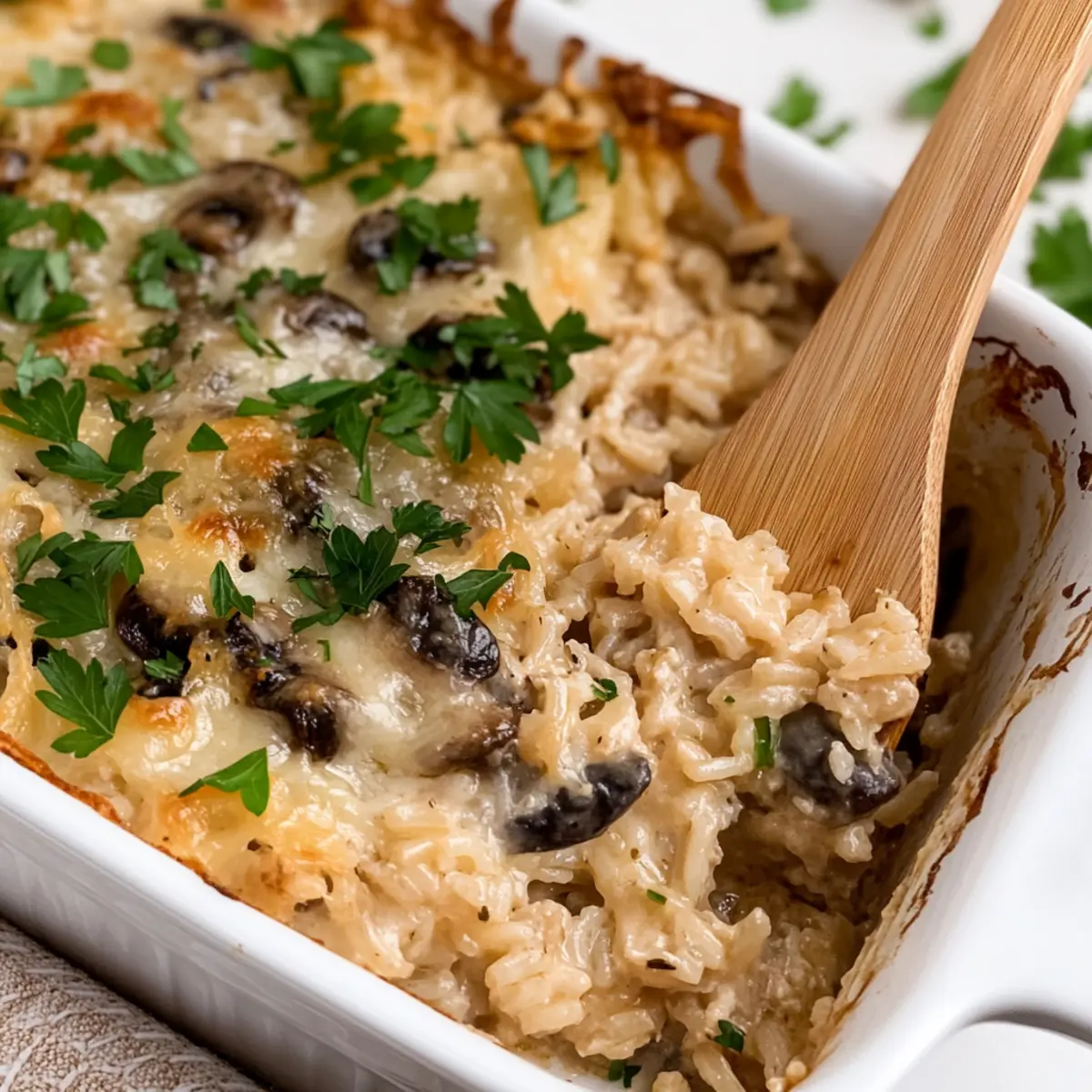 Delicious Chicken Marsala And Rice Casserole for Family Nights