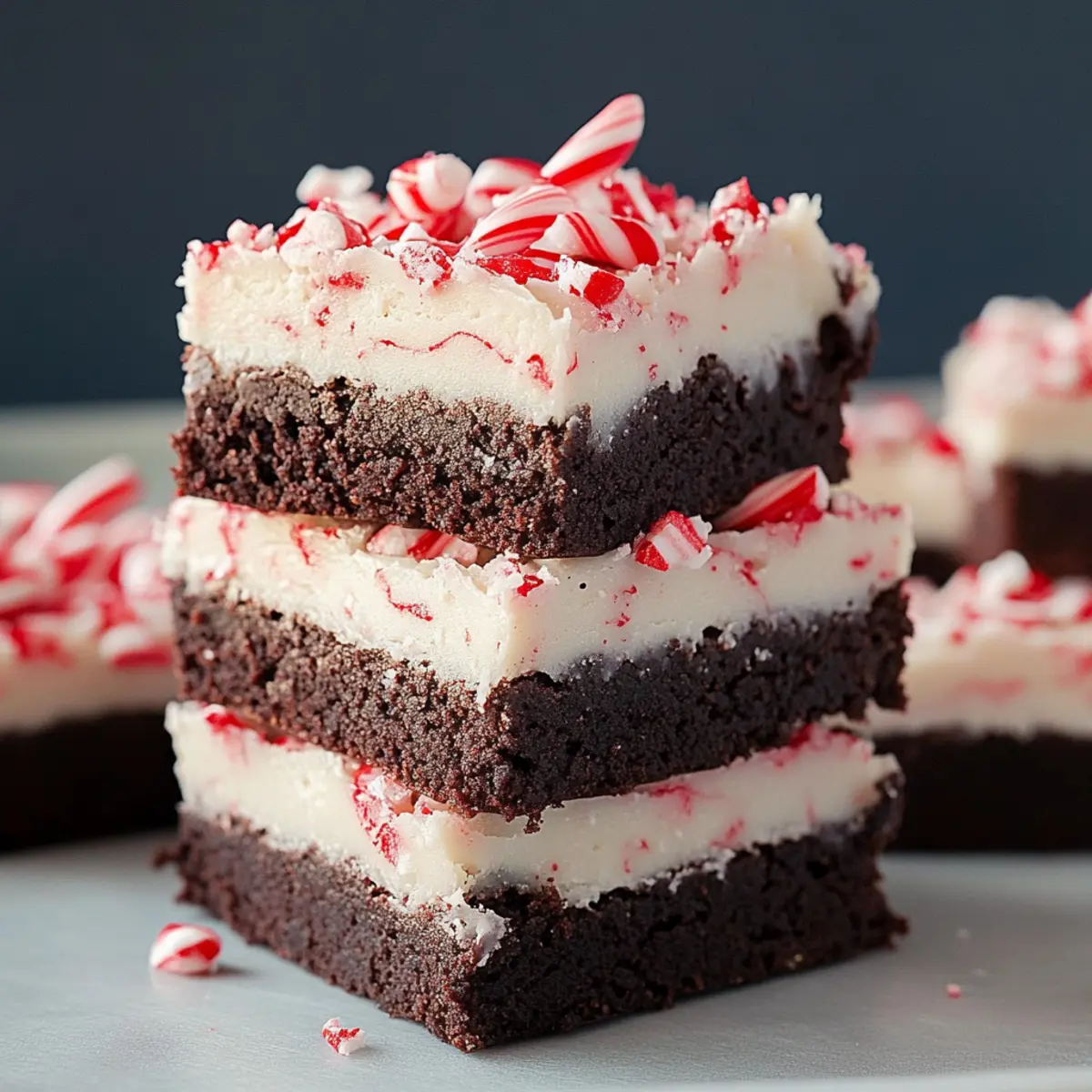 Frosted Peppermint Brownies for a Festive Sweet Treat