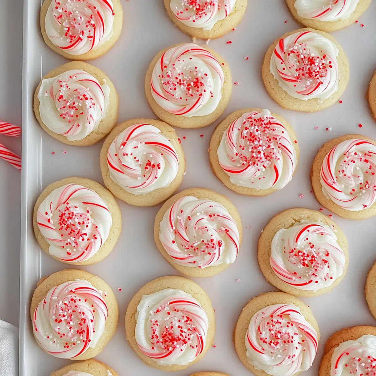 Delicious Christmas Peppermint Sugar Cookies Made Easy