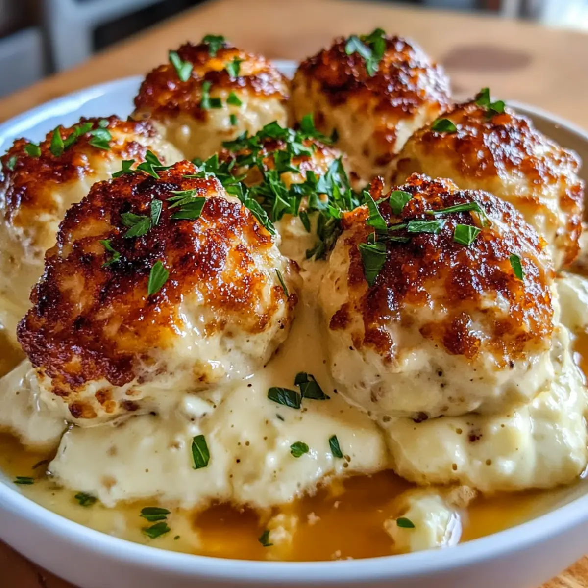 Creamy Parmesan Cloud Chicken Bombs for Cozy Nights