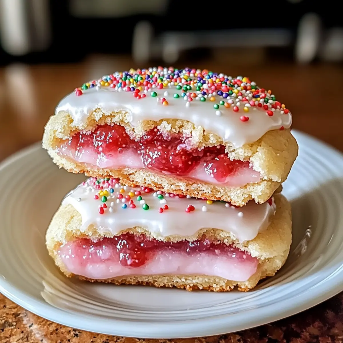 Sweet Strawberry Pop Tart Sugar Cookies You’ll Love to Bake