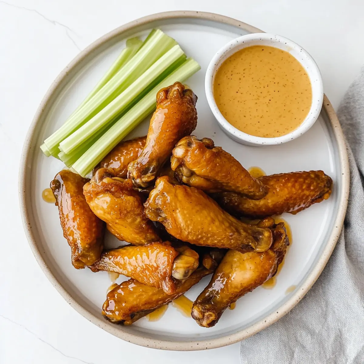 Crispy Honey Mustard Chicken Wings for Fun Gatherings