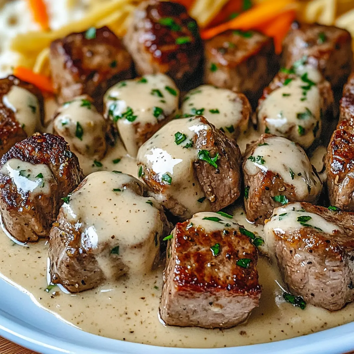Garlic Butter Steak Bites: Creamy, Quick Comfort Food Delight
