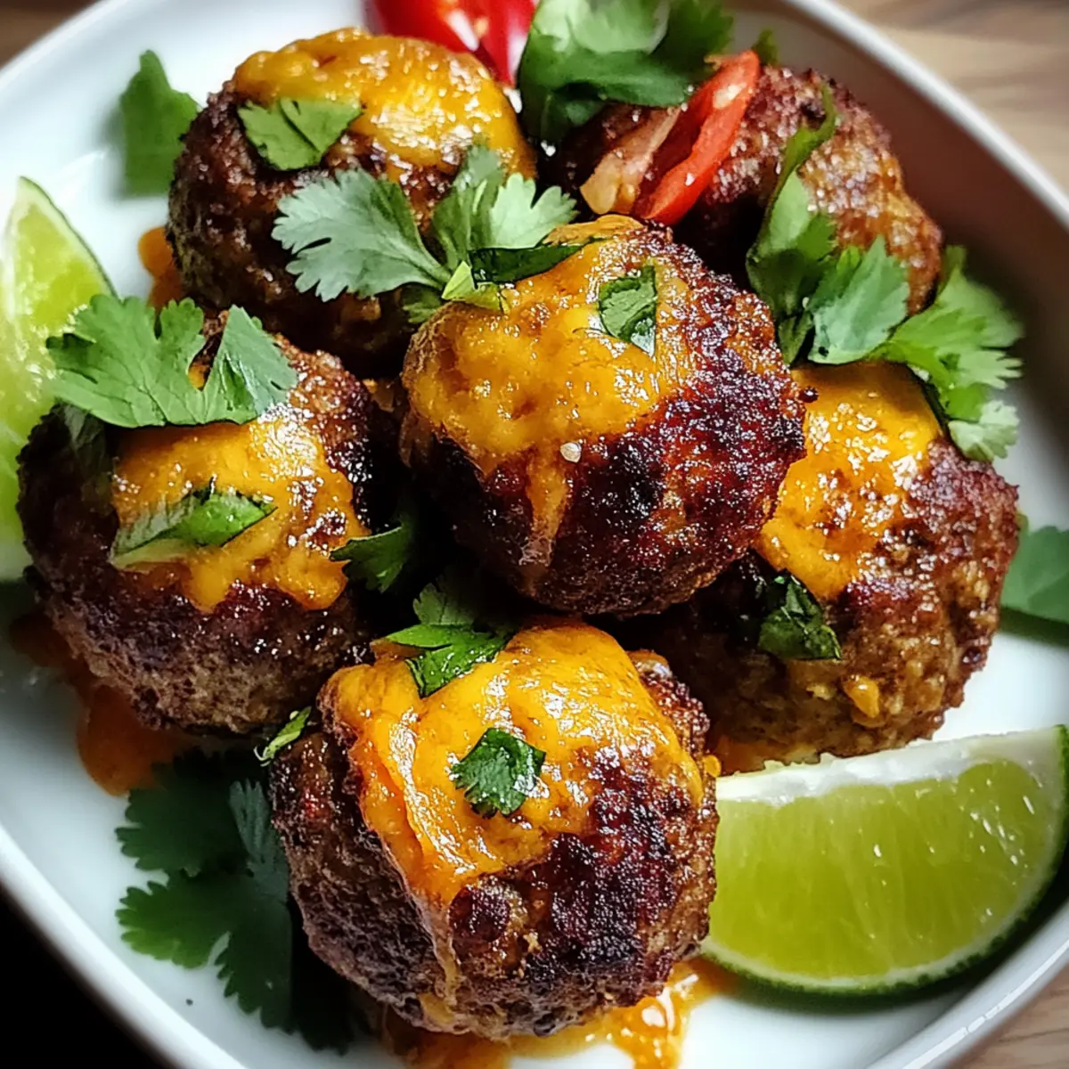 Spicy Mexican Donkey Balls: Cheesy Meatballs with a Kick