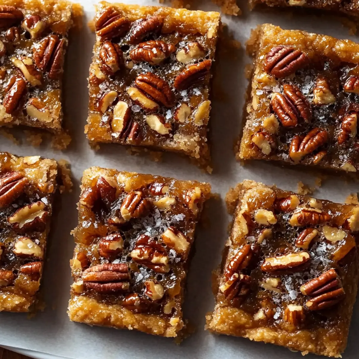 Salted Maple Pecan Pie Bars That Bring Cozy Vibes Home