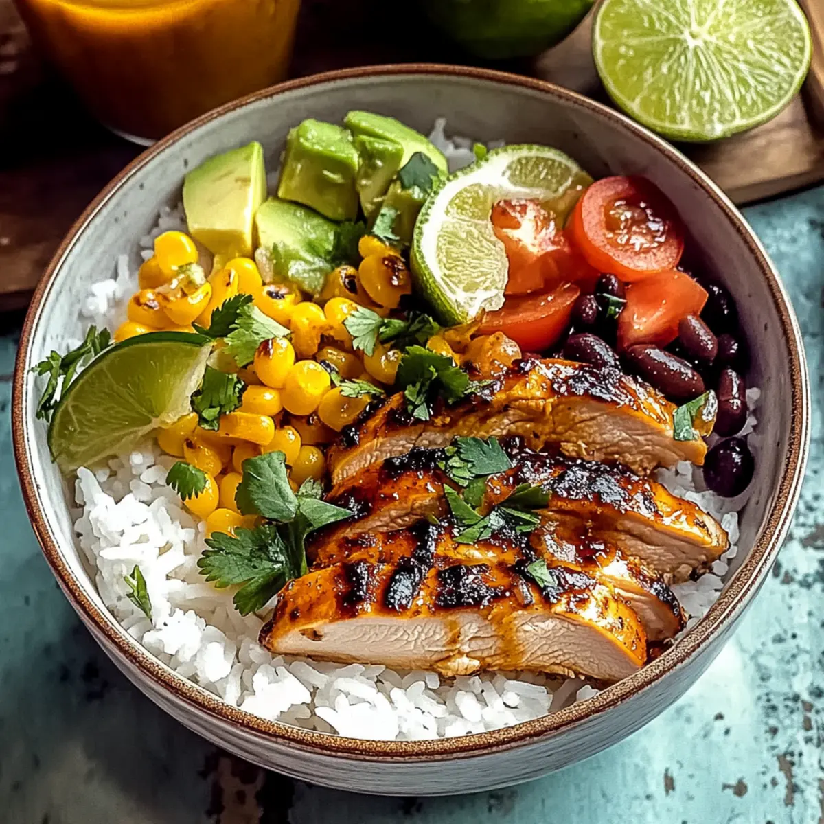 Irresistible Honey Lime Chicken & Rice Bowls in 45 Minutes