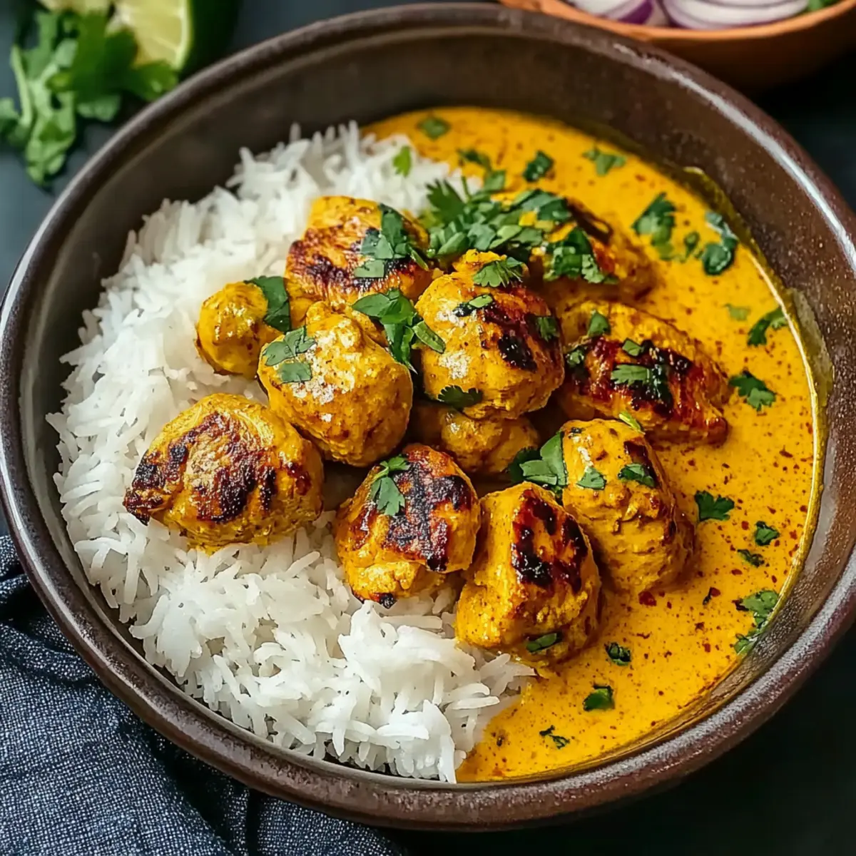 Delicious Churu Chicken Amarillo: A Creamy Peruvian Delight