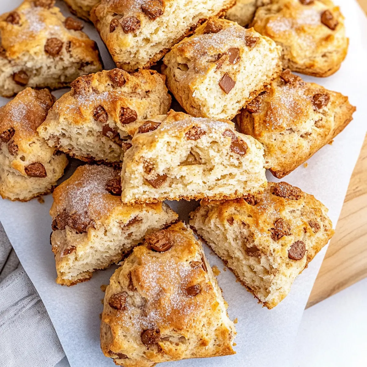 Cozy Up with Cinnamon Eggnog Scones for the Holidays