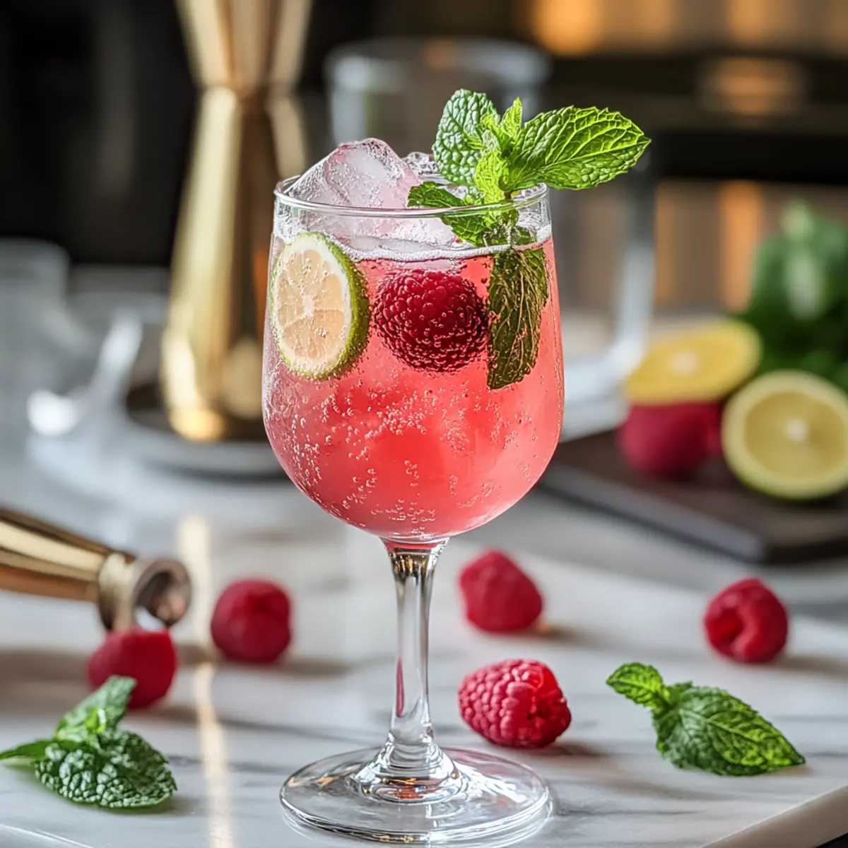 Raspberry Moscato Cocktail: A Refreshing Sip for Joyful Moments
