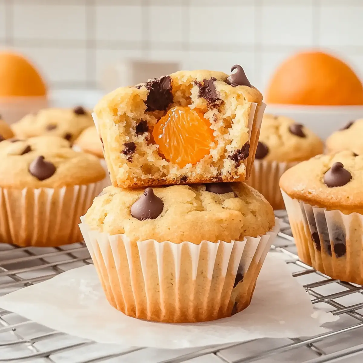 Irresistible Orange Chocolate Chip Muffins for Bright Mornings