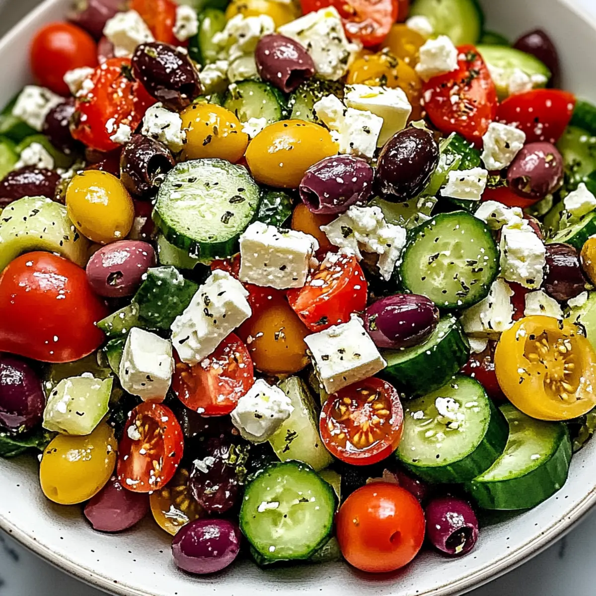 Delicious Greek Salad: Fresh, Easy, and Bursting with Flavor