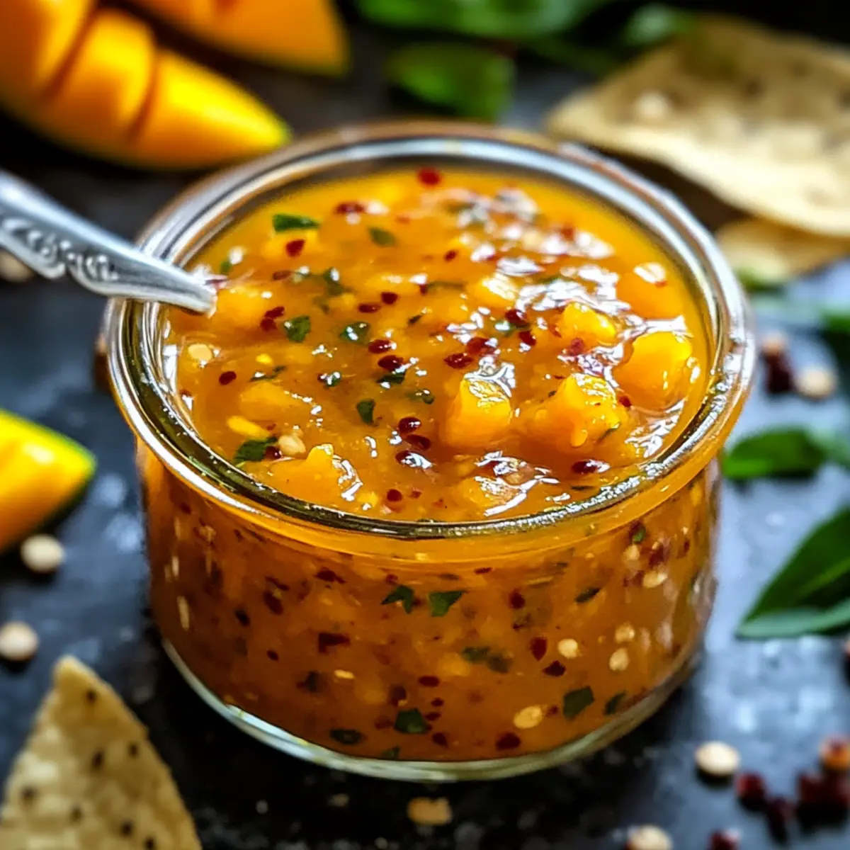 Sweet and Spicy Mango Habanero Honey Garlic Sauce Delight