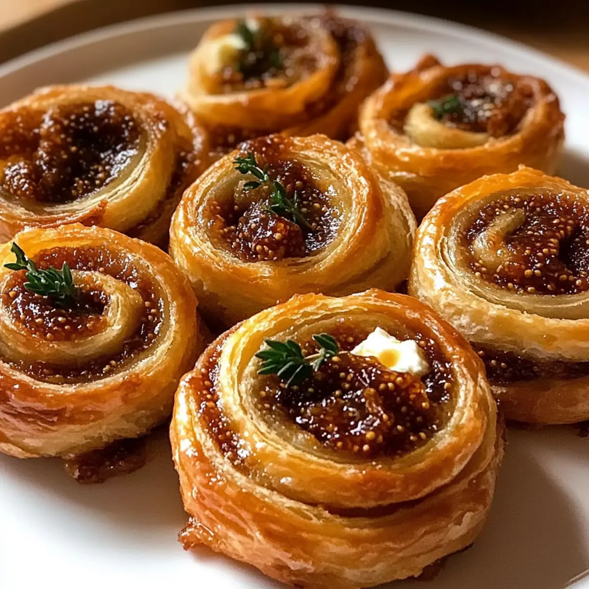 Delicious Fig and Goat Cheese Pinwheels for Effortless Entertaining