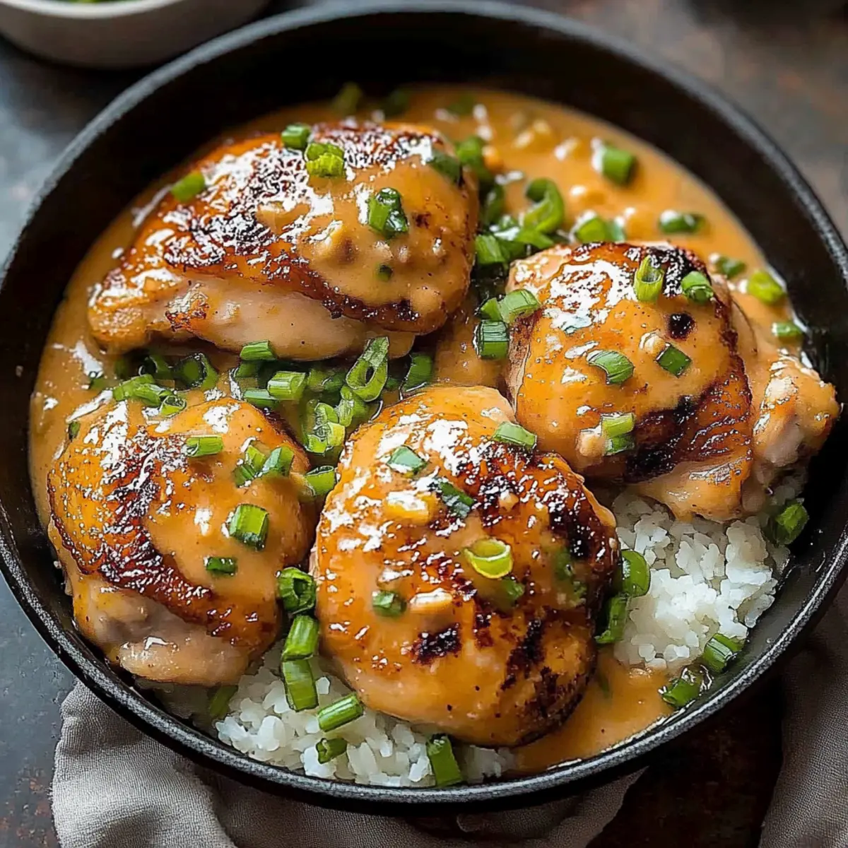 Succulent Skillet Bang Bang Chicken Thighs Ready in 22 Minutes