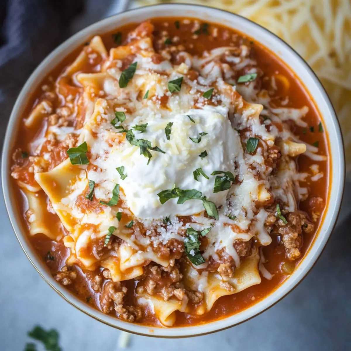 Deliciously Cozy Lasagna Soup for Comfort Food Lovers