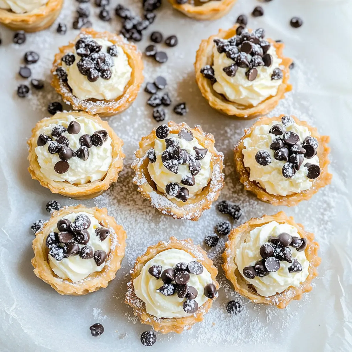Mini Cannoli Bites: Scrumptious Italian Treats in a Snap