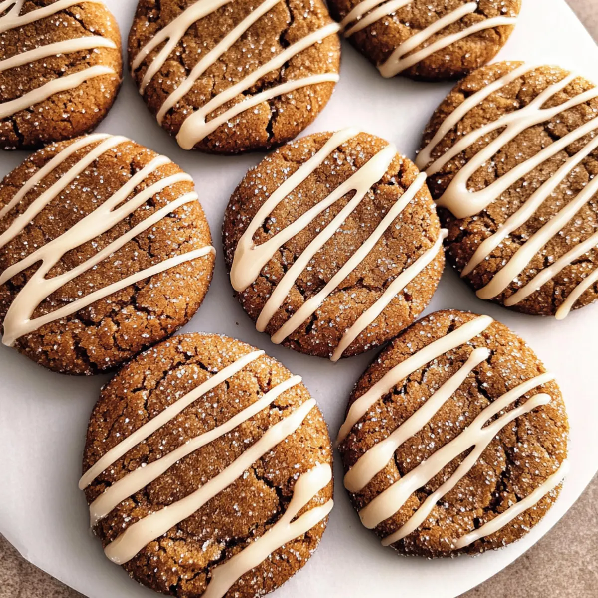 Gingerbread Latte Cookies: A Cozy Holiday Delight