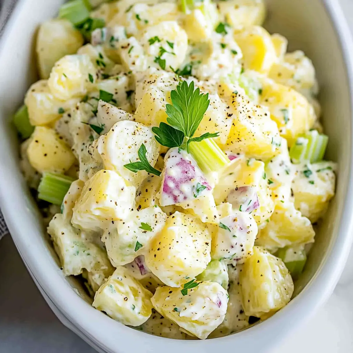 Creamy Homemade Potato Salad Perfect for Summer BBQs