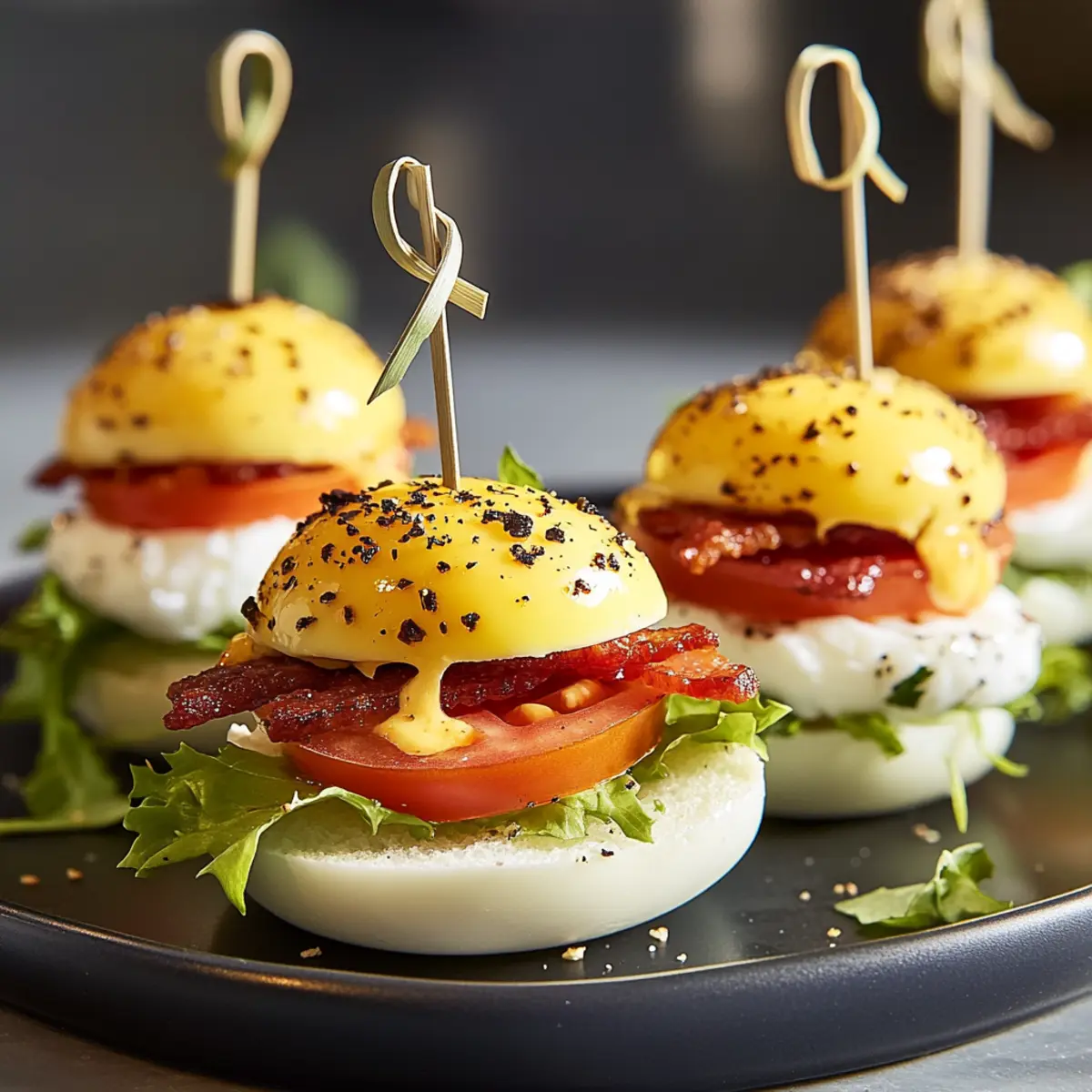 Devilled BLT Egg Sliders for a Flavor Explosion at Home