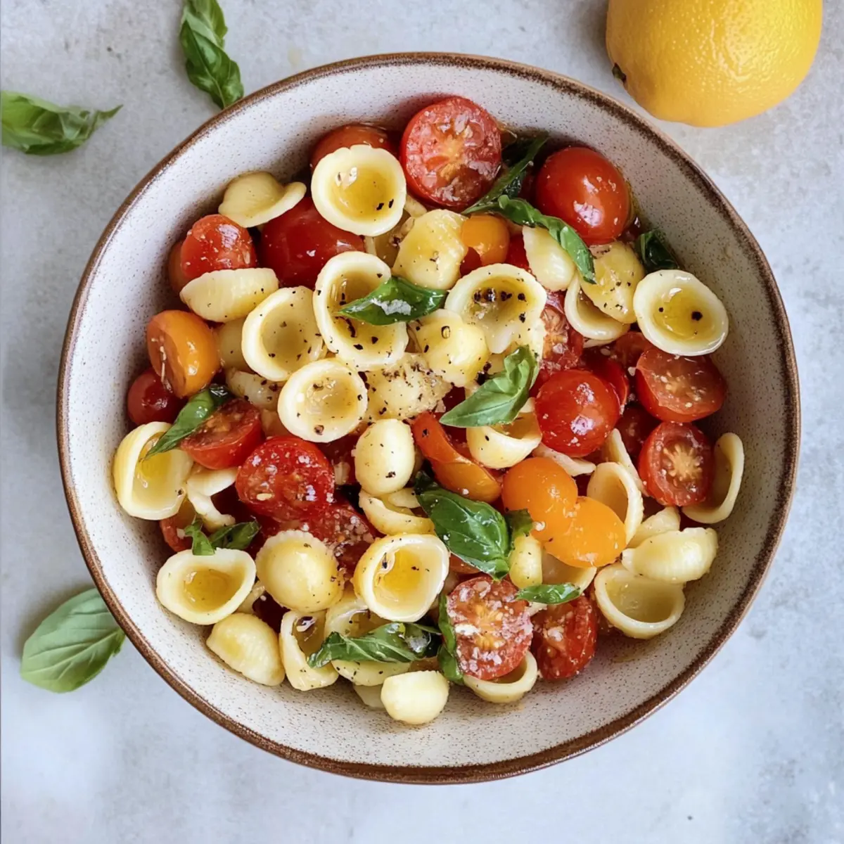 Orecchiette Bruschetta Pasta: A Fresh Summer Delight