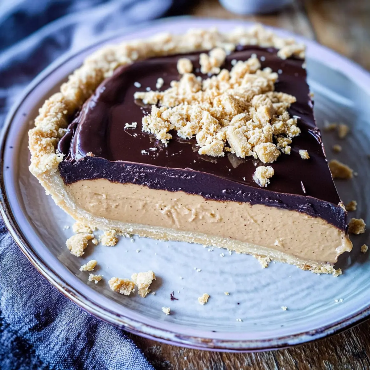 Decadent No-Bake Peanut Butter Pie Everyone Will Love