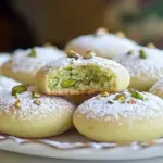 Pistachio Wedding Cookies